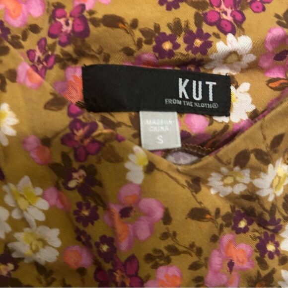 Kut From The Kloth Floral Tank Top Size S Gianina Camisole - Picture 3 of 6